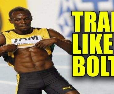 Usain Bolt Run Training   Best Speed Workout Techniques   Motivation Highlights