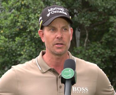 Henrik Stenson: Friday quotes 2021 The Masters Tournament