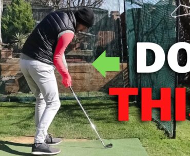 DO THIS Simple Golf Right Arm Move For Effortless Rotation Through Impact