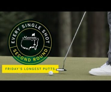 Friday's Longest Putts | The Masters