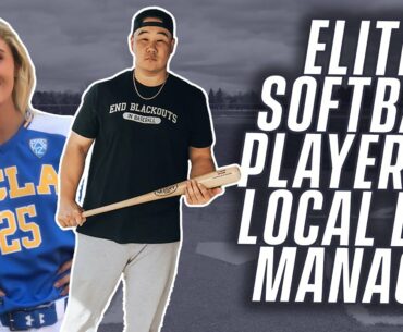 Local Bar Manager Hits Nukes with Elite Softball Player! | Eric Sim vs. Paige Halstead X DraftKings