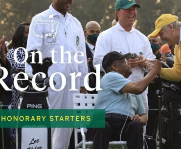 Lee Elder joins Jack Nicklaus and Gary Player as an Honorary Starter | The Masters