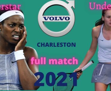 Stephens vs Kudermetova | Volvo Car Open 2021| Charleston Green Clay