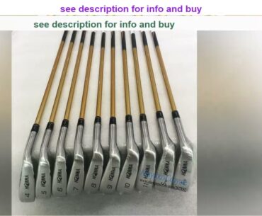 Best New Golf Clubs HONMA S-06 4 Star Golf Irons 4-11Sw I S-06 Club Set Steel Shaft R or S Flex Gol