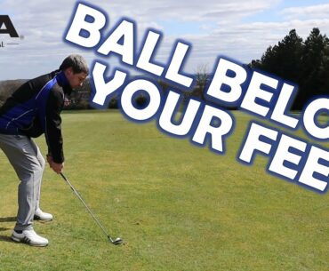 Sloping Lies - Ball Below your feet.