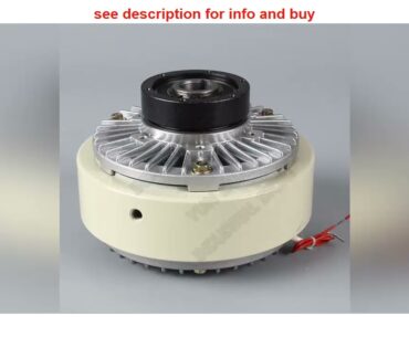 Promo of 25Nm 2.5kg DC24V Hollow Shaft Magnetic Powder Clutch Winding Brake for Tension Control Bag