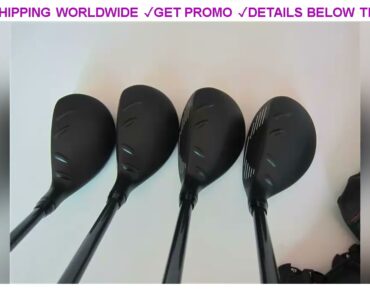 [Deal] $180 BIRDIEMaKe Golf Clubs 410 Hybrid + 410 Fairway Wood R/S/SR Flex Graphite Shaft With Hea