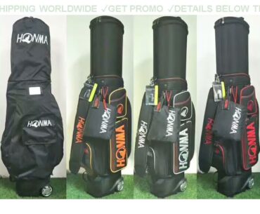 [DIscount] $225.99 New Golf Club bag multifunctional Golf standard bag HONMA Tug bag Ultra light Ny