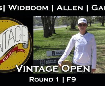 ARP | 2021 Vintage Open | Kona Panis, Ellen Widboom, Catrina Allen, Missy Gannon | R1/F9 |
