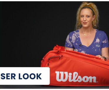 Take a Closer Look at the Wilson Super Tour 15 Pack Tennis Bag!