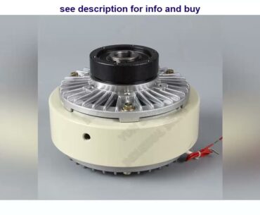 Promo of 200Nm 20kg DC24V Hollow Shaft Magnetic Powder Clutch Winding Brake for Tension Control Bag