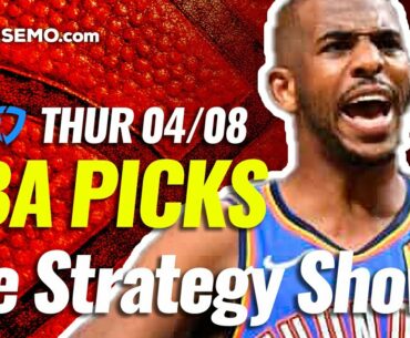 NBA DFS PICKS: DRAFTKINGS & FANDUEL DAILY FANTASY BASKETBALL STRATEGY | TODAY THURSDAY 4/8