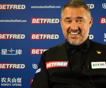POST-MATCH: Stephen Hendry "He gained in confidence because I made it very easy for him"