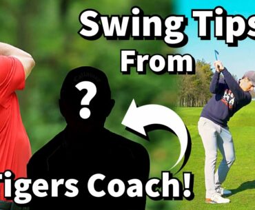 Tiger Woods Golf Coach Gave Me A Golf Lesson!!