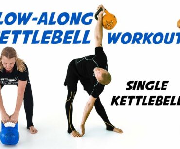 Follow-Along Single Kettlebell Workout For Flexibility and Mobility CAVEMANROM