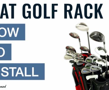 BLAT Golf Wall Rack | How to Install