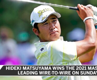 Hideki Matsuyama Becomes First Japanese Born Golfer To Win A Major