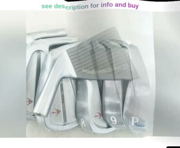 Promo of New Men Club Golf Irons Set George Spirits Golf Clubs 4-9P  R or S Flex Steel Shaft or Gra