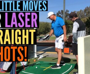 Do These TWO SIMPLE MOVES to Hit it STRAIGHT EVERY TIME!