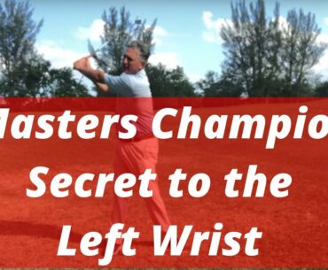 Secret to the Left Wrist! How to Use Your Left Wrist in the Golf Swing! PGA Pro Jess Frank