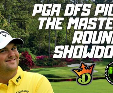 PGA DFS Picks - The Masters - Showdown Round 2 - DraftKings DFS Picks