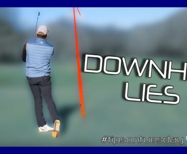 DOWNHILL GOLF SHOTS MADE EASY! - Tips on Tuesday