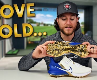 Nike Air Zoom Infinity Tour NRG Players Edition | Unboxing and Review | Most Bling on a Golf Shoe