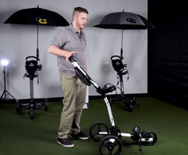 Trilite Golf Push Cart Breakdown | Applying the Brake