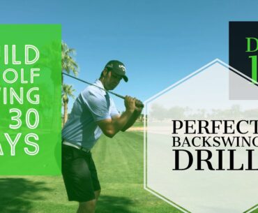 PERFECT BACKSWING DRILLS | FIND YOUR IDEAL TOP POSITION | Jared Danford Golf