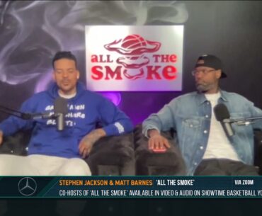 What would "All The Smoke" ask Michael Jordan? Stephen Jackson and Matt Barnes discuss | 04/08/21