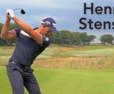 Henrik Stenson Slow Motion Golf Swing DTL