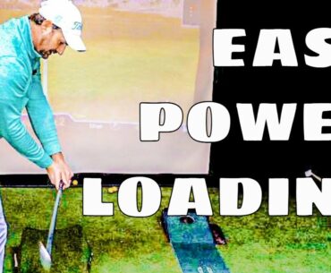 Easy POWER LOADING GOLD SWING For Seniors And Infrequent Golfers