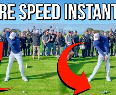 HOW TO GET MORE SPEED AND POWER IN YOUR GOLF SWING INSTANTLY!