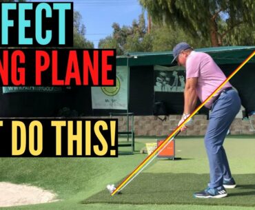 Get Your Swing On Plane EVERY TIME AUTOMATICALLY by Doing THIS!