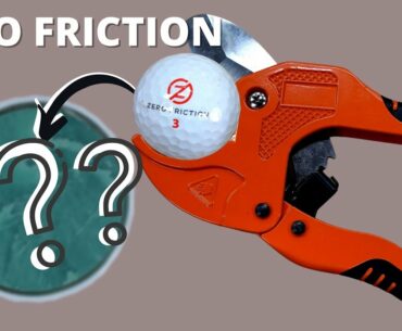 WHAT'S INSIDE A ZERO FRICTION SF TOUR SPIN GOLF BALL? #Shorts