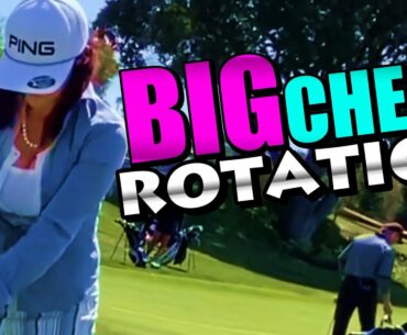 BIG Chest Rotation | Novice Golf Swing Driver Drills