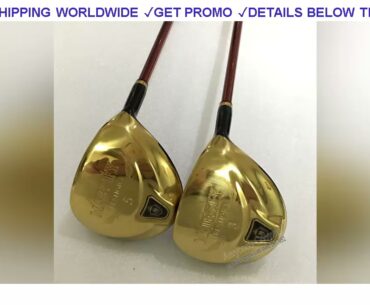 [Promo] $89.29 New Cooyute Golf Clubs Maruman Majesty Prestigio 9 Golf Fairway Woods 3/15 5/18 Grap