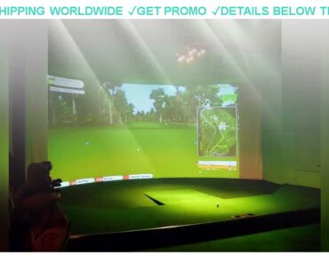 [Deal] $53.25 300*200CM Golf Ball Training Simulator Impact Display Projection Screen Indoor White