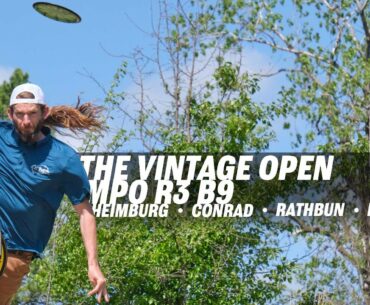 2021 Vintage Open | Final RD B9 | Heimburg, Conrad, Rathbun, Locastro | GKPRO Disc Golf