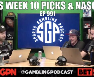 FCS College Football Picks Week 10 & NASCAR Toyota Owners 400 - Sports Gambling Podcast (Ep. 991)
