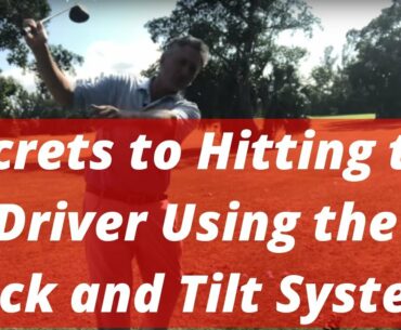 Secrets To Hitting a Driver Using the Stack and Tilt System | PGA Golf Professional Jess Frank