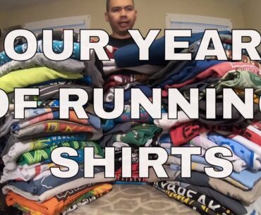 4 Years of Running Shirts