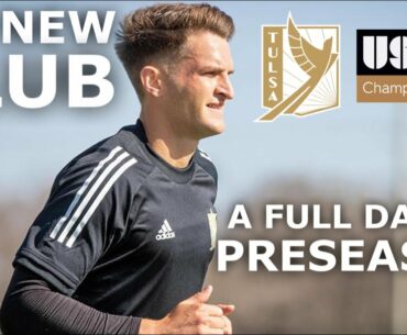 I Signed With a Professional Club | A Full Day Of Team Preseason Training