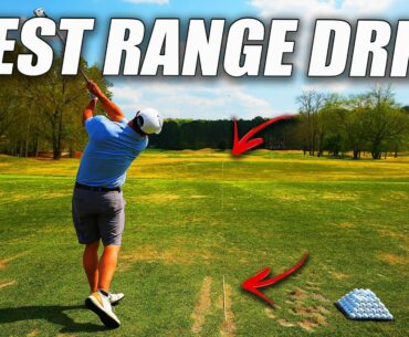 FRIDAY FIX - The Best Driving Range Drill Before you Play Golf