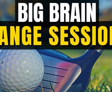 STOP Wasting Time And Money At The DRIVING RANGE By Following These Two Tips...