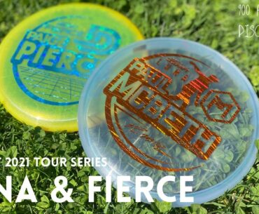 Reviewing the Discraft 2021 Tour Series Luna and Fierce - 900 Rated Disc Golf