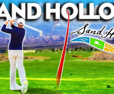 350+ Yard Drives at Sand Hollow! | Links 9 Course Vlog