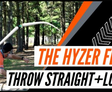 How to THROW STRAIGHT and LONG SHOTS| The Hyzer Flip (Disc Golf)