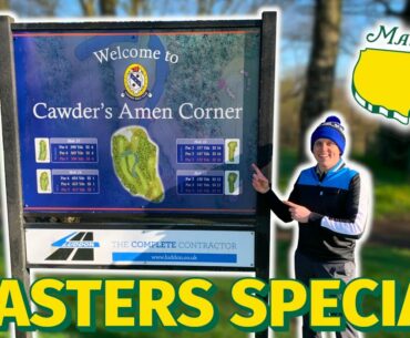 Playing AMEN CORNER!! | 2021 Masters Special