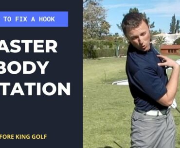 Fix A Golf Hook With Increased Speed Of Body Rotation